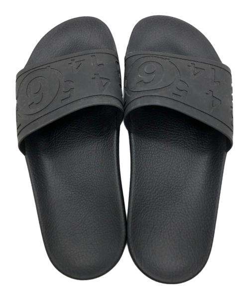 MM6 Maison Margiela（エムエムシックスメゾンマルジェラ）MM6 Maison Margiela (エムエムシックス メゾンマルジェラ) サンダル ブラック サイズ:24cmの古着・服飾アイテム