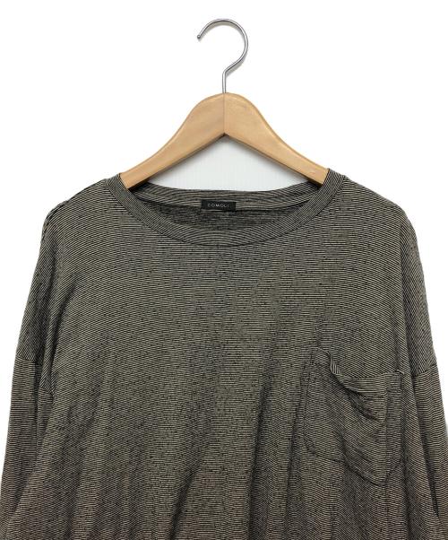 COMOLI（コモリ）COMOLI (コモリ) ウール天竺 長袖クルー グレー サイズ:４の古着・服飾アイテム