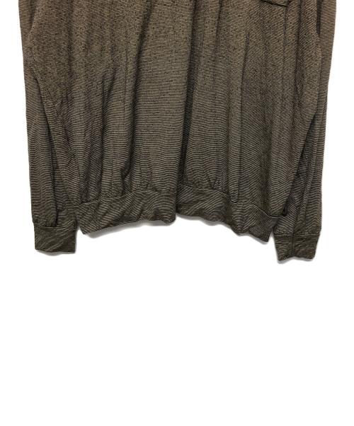 COMOLI（コモリ）COMOLI (コモリ) ウール天竺 長袖クルー グレー サイズ:４の古着・服飾アイテム