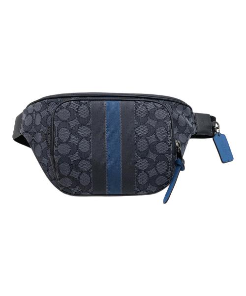 COACH（コーチ）COACH (コーチ) ヒップバッグ ネイビーの古着・服飾アイテム