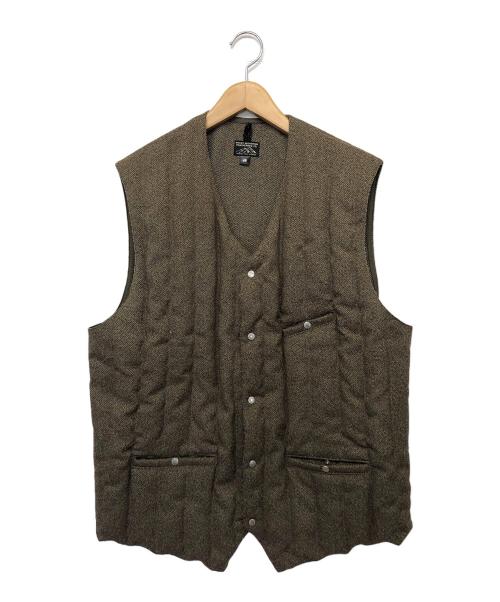 RockyMountainFeatherBed（ロッキーマウンテンフェザーベッド）RockyMountainFeatherBed (ロッキーマウンテンフェザーベッド) ダウンベスト ブラウン サイズ:48の古着・服飾アイテム