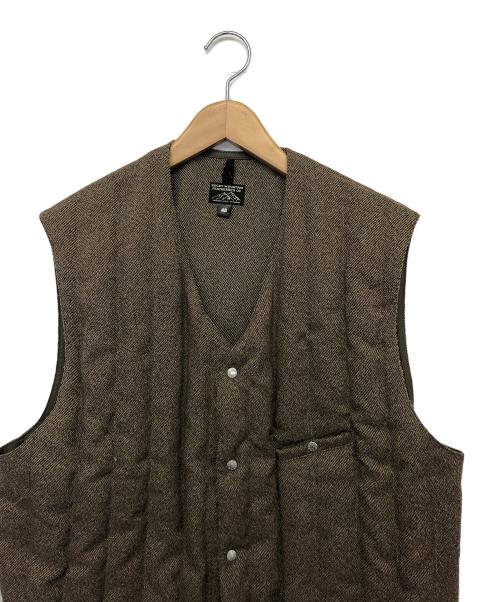 RockyMountainFeatherBed（ロッキーマウンテンフェザーベッド）RockyMountainFeatherBed (ロッキーマウンテンフェザーベッド) ダウンベスト ブラウン サイズ:48の古着・服飾アイテム