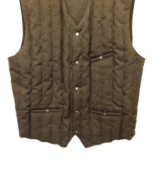 RockyMountainFeatherBed（ロッキーマウンテンフェザーベッド）RockyMountainFeatherBed (ロッキーマウンテンフェザーベッド) ダウンベスト ブラウン サイズ:48の古着・服飾アイテム