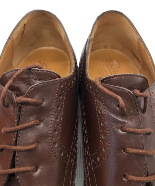 PARABOOT（パラブーツ）PARABOOT (パラブーツ) メダリオンシューズ ブラウン サイズ:8 1/2の古着・服飾アイテム