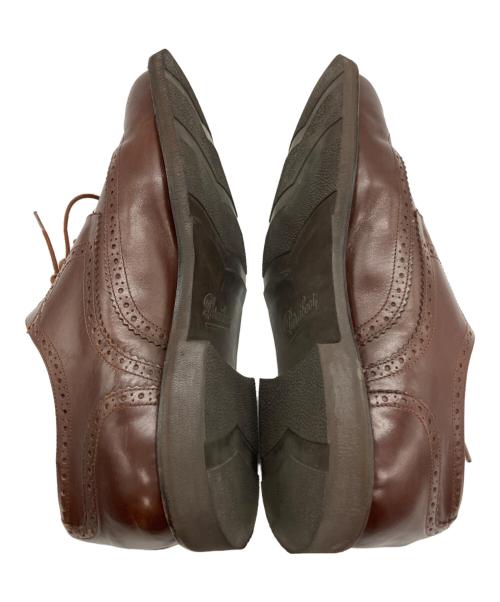 PARABOOT（パラブーツ）PARABOOT (パラブーツ) メダリオンシューズ ブラウン サイズ:8 1/2の古着・服飾アイテム