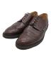 PARABOOT（パラブーツ）の古着「メダリオンシューズ」｜ブラウン