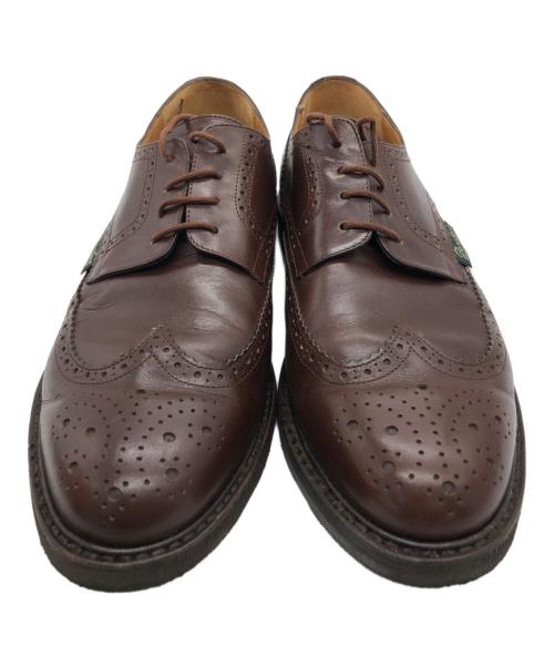 PARABOOT（パラブーツ）PARABOOT (パラブーツ) メダリオンシューズ ブラウン サイズ:8 1/2の古着・服飾アイテム