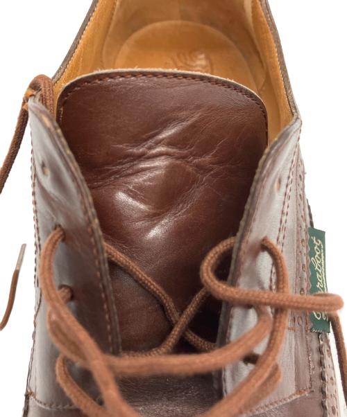 PARABOOT（パラブーツ）PARABOOT (パラブーツ) メダリオンシューズ ブラウン サイズ:8 1/2の古着・服飾アイテム