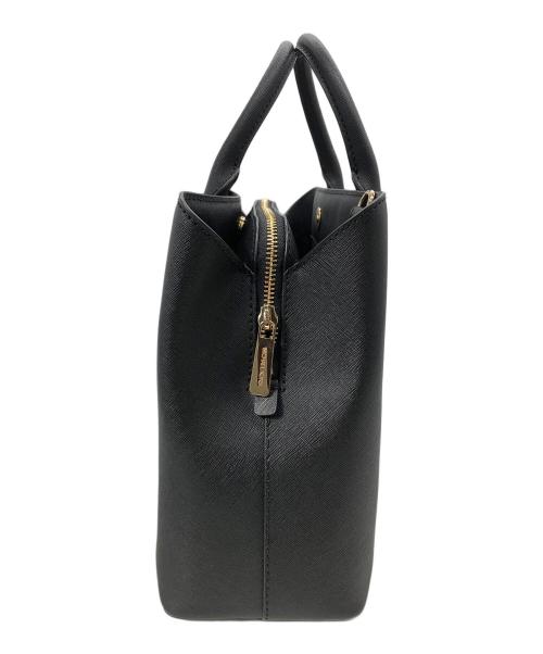 MICHAEL KORS（マイケル・コース）MICHAEL KORS (マイケルコース) 2WAYバッグ ブラックの古着・服飾アイテム