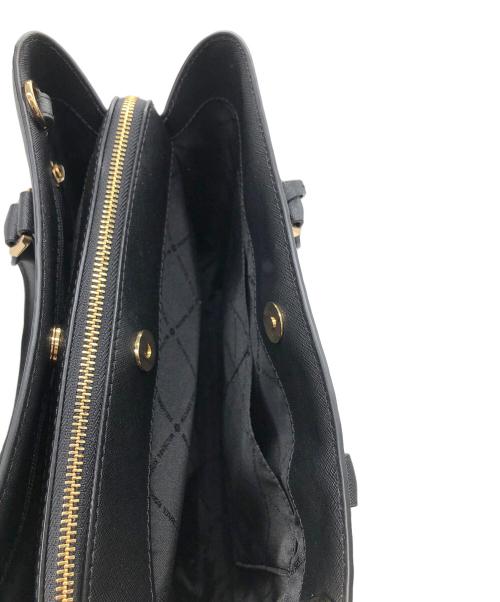 MICHAEL KORS（マイケル・コース）MICHAEL KORS (マイケルコース) 2WAYバッグ ブラックの古着・服飾アイテム