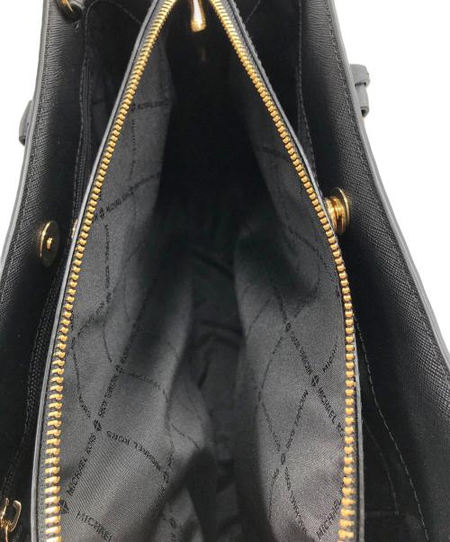 MICHAEL KORS（マイケル・コース）MICHAEL KORS (マイケルコース) 2WAYバッグ ブラックの古着・服飾アイテム