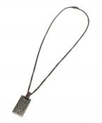 GUCCIグッチ）の古着「シルバーネックレス」