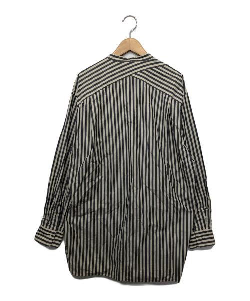 ULTERIOR（アルテリア）ULTERIOR (アルテリア) バンドカラーシャツ グレー サイズ:4の古着・服飾アイテム