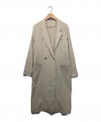 theory luxeセオリーリュクス）の古着「コート」｜ベージュ