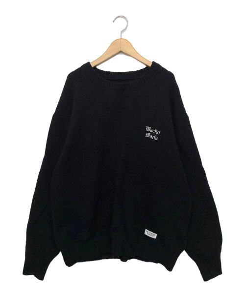 WACKO MARIA（ワコマリア）WACKO MARIA (ワコマリア) CLASSIC KNIT SWEATER ブラック サイズ:Lの古着・服飾アイテム