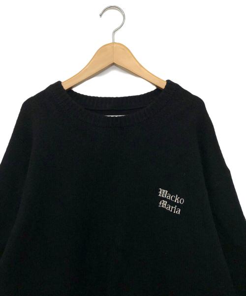 WACKO MARIA（ワコマリア）WACKO MARIA (ワコマリア) CLASSIC KNIT SWEATER ブラック サイズ:Lの古着・服飾アイテム