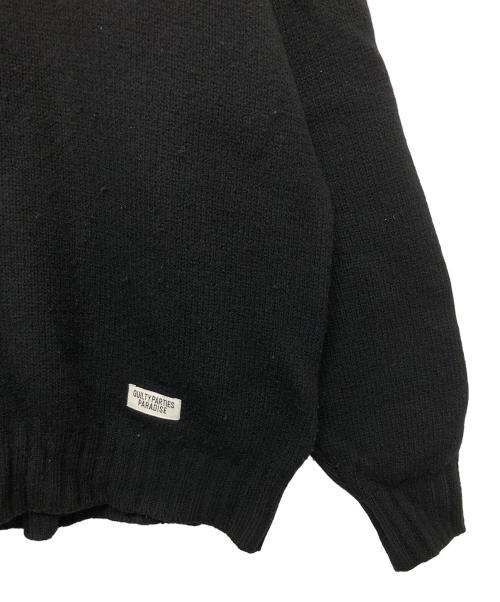 WACKO MARIA（ワコマリア）WACKO MARIA (ワコマリア) CLASSIC KNIT SWEATER ブラック サイズ:Lの古着・服飾アイテム