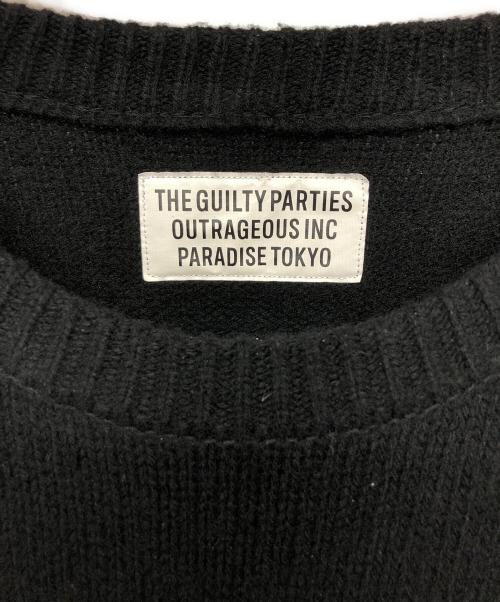 WACKO MARIA（ワコマリア）WACKO MARIA (ワコマリア) CLASSIC KNIT SWEATER ブラック サイズ:Lの古着・服飾アイテム