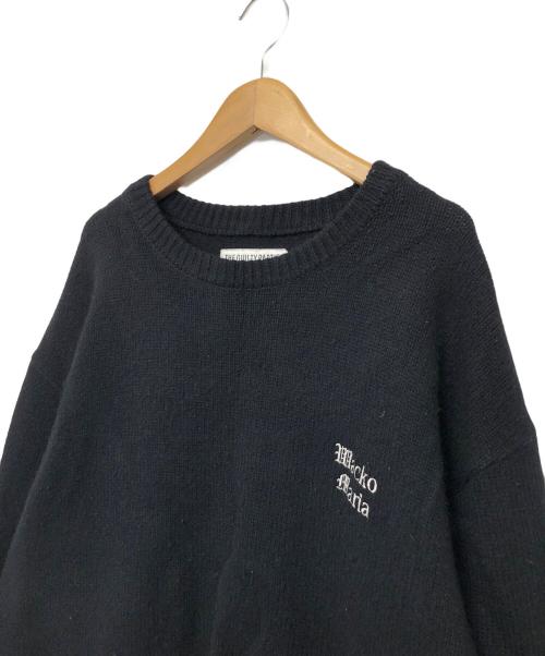WACKO MARIA（ワコマリア）WACKO MARIA (ワコマリア) CLASSIC KNIT SWEATER ブラック サイズ:Lの古着・服飾アイテム