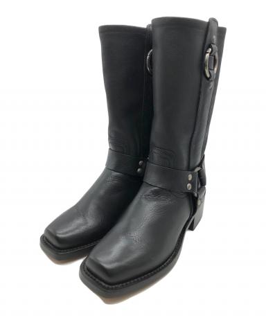 ぴこ☆FRYE フライ エンジニアブーツ ブラックサイズ7 梨花さん愛用 Frye（フライ） 【SALE】【並行輸入品】フライ エンジニアブーツ