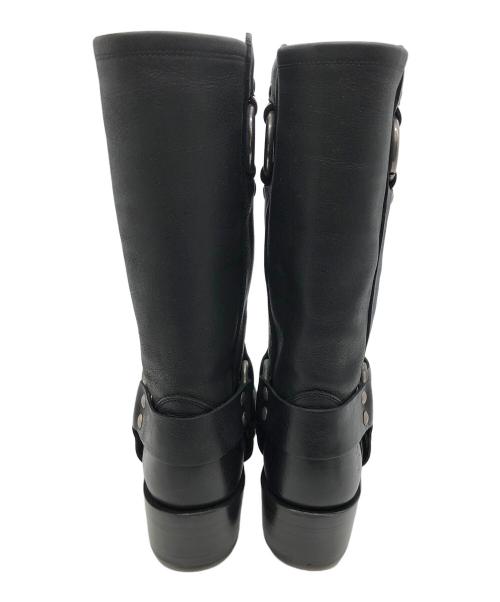 FRYE（フライ）FRYE (フライ) ロングブーツ ブラック サイズ:7の古着・服飾アイテム