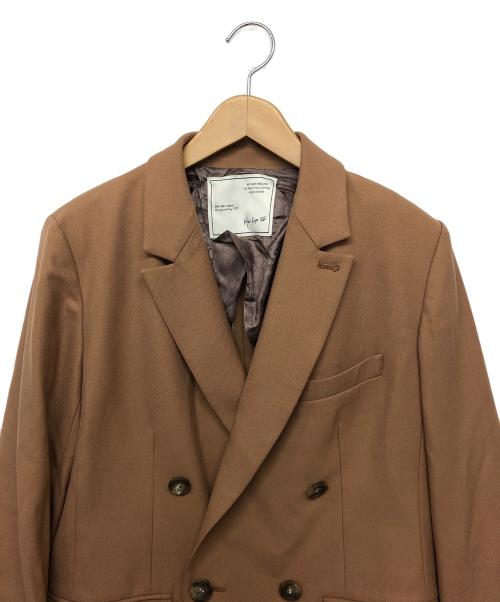 HER LIP TO（ハーリップトゥ）Her lip to (ハーリップトゥ) テーラードジャケット ブラウン サイズ:Sの古着・服飾アイテム