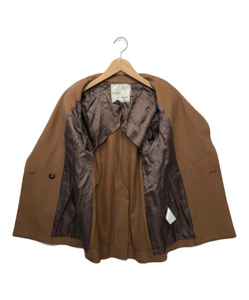 HER LIP TO（ハーリップトゥ）Her lip to (ハーリップトゥ) テーラードジャケット ブラウン サイズ:Sの古着・服飾アイテム