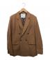 Her lip to（ハーリップトゥ）の古着「テーラードジャケット」｜ブラウン