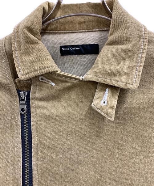 Notto cedam（ノットセダム）Notto cedam (ノットセダム) Notto cedam　ジャケット ベージュ サイズ:不明の古着・服飾アイテム