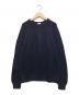 COMOLI（コモリ）の古着「ハンドクルーネックニット」｜ネイビー