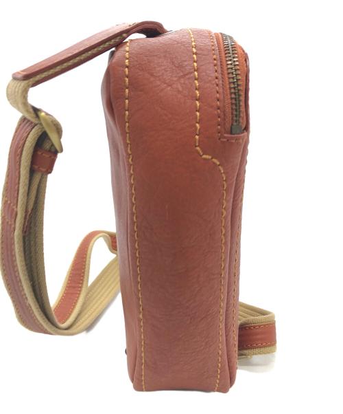 土屋鞄（ツチヤカバン）土屋鞄 (ツチヤカバン) ボディーバッグ ブラウンの古着・服飾アイテム