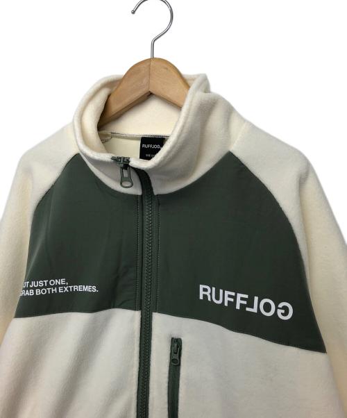RUFFLOG（ラフロッグ）RUFFLOG (ラフロッグ) フリースジャケット ベージュ サイズ:XXL 未使用品の古着・服飾アイテム