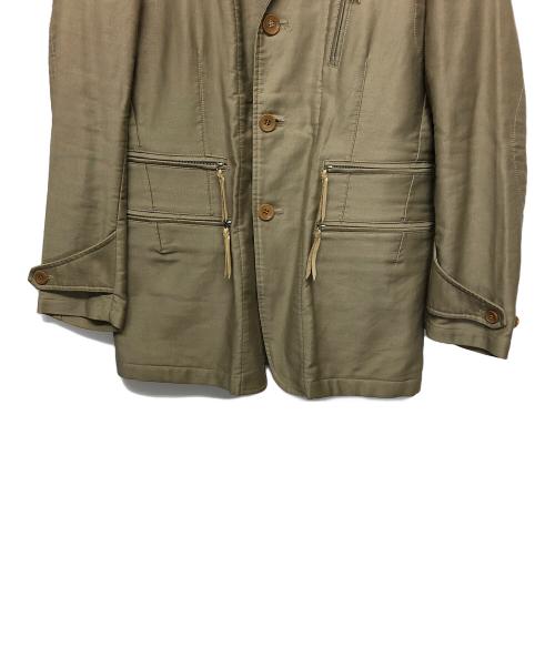 Max Fritz（マックスフリッツ(9)）MAX FRITZ (マックスフリッツ) ジャケット ベージュ サイズ:48の古着・服飾アイテム