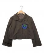 MIU MIUミュウミュウ）の古着「ジャケット」｜ブラウン