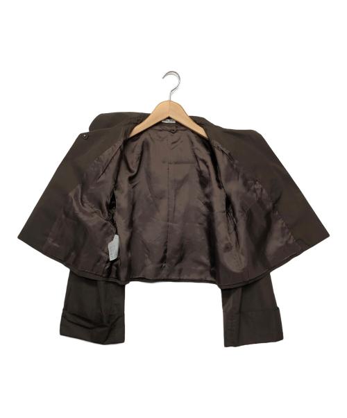 MIU MIU（ミュウミュウ）MIU MIU (ミュウミュウ) ジャケット ブラウン サイズ:42の古着・服飾アイテム