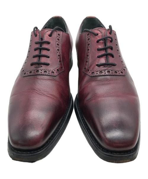 BERWICH（ベルウィッチ）BERWICH (ベルウィッチ) プレーントゥシューズ レッド サイズ:7　1/2の古着・服飾アイテム