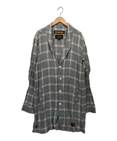 NEIGHBORHOOD（ネイバーフッド）NEIGHBORHOOD (ネイバーフッド) ロングシャツ グレー サイズ:Mの古着・服飾アイテム