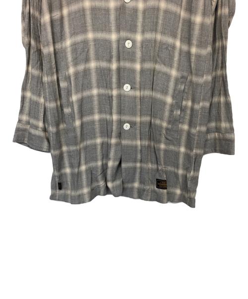 NEIGHBORHOOD（ネイバーフッド）NEIGHBORHOOD (ネイバーフッド) ロングシャツ グレー サイズ:Mの古着・服飾アイテム