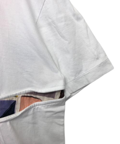 COMME des GARCONS HOMME DEUX（コムデギャルソン オム ドゥ）COMME des GARCONS HOMME DEUX (コムデギャルソン オム ドゥ) Tシャツ ホワイト サイズ:Mの古着・服飾アイテム