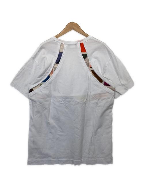 COMME des GARCONS HOMME DEUX（コムデギャルソン オム ドゥ）COMME des GARCONS HOMME DEUX (コムデギャルソン オム ドゥ) Tシャツ ホワイト サイズ:Mの古着・服飾アイテム