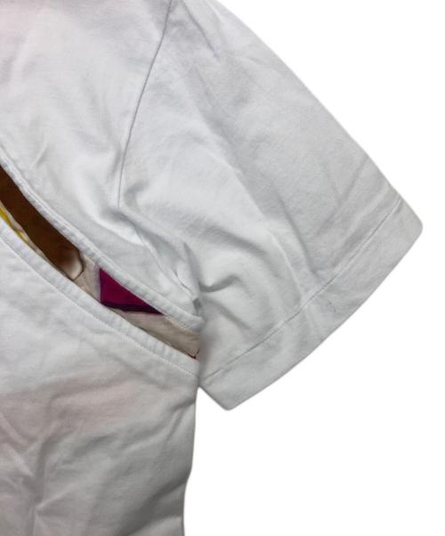 COMME des GARCONS HOMME DEUX（コムデギャルソン オム ドゥ）COMME des GARCONS HOMME DEUX (コムデギャルソン オム ドゥ) Tシャツ ホワイト サイズ:Mの古着・服飾アイテム