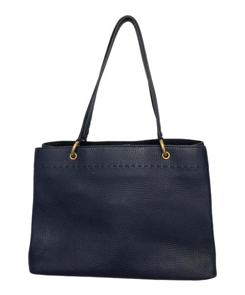 TORY BURCH（トリーバーチ）TORY BURCH (トリーバーチ) トートバッグ ネイビーの古着・服飾アイテム