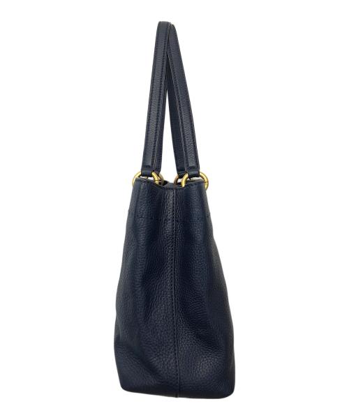 TORY BURCH（トリーバーチ）TORY BURCH (トリーバーチ) トートバッグ ネイビーの古着・服飾アイテム