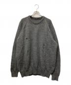 Denhamデンハム）の古着「クラフトニット」｜グレー