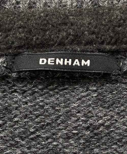 Denham（デンハム）Denham (デンハム) クラフトニット グレー サイズ:X-LARGEの古着・服飾アイテム