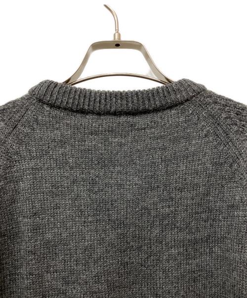 Denham（デンハム）Denham (デンハム) クラフトニット グレー サイズ:X-LARGEの古着・服飾アイテム