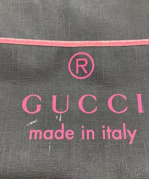 GUCCI（グッチ）GUCCI (グッチ) メッセンジャーショルダーバッグ ブラックの古着・服飾アイテム