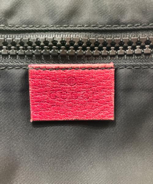 GUCCI（グッチ）GUCCI (グッチ) メッセンジャーショルダーバッグ ブラックの古着・服飾アイテム