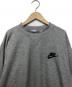 NIKE (ナイキ) スウェット グレー サイズ:XL：7000円