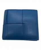 BOTTEGA VENETAボッテガベネタ）の古着「2つ折り財布」｜ブルー